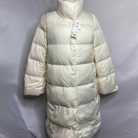 women lightweight down stand collar coat